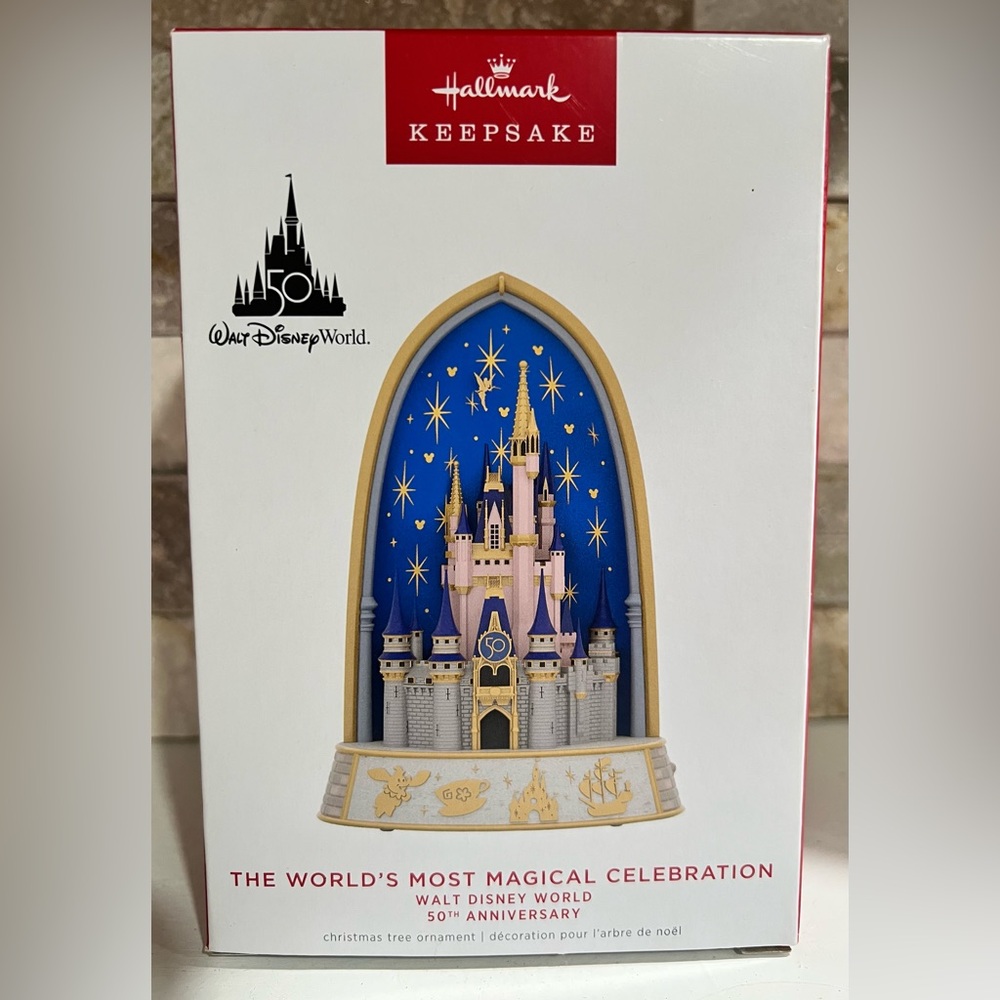 Hallmark Disney Castle The Worlds Most Magical Celebration Ornament